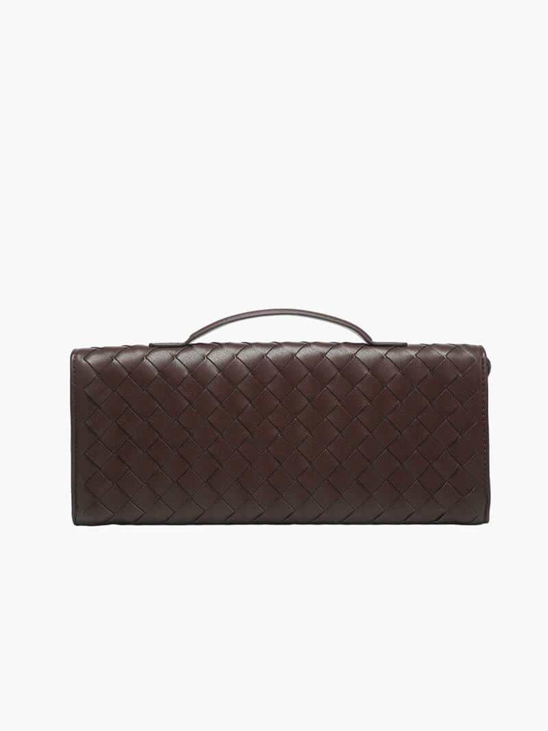 Brenda | Geflochtene Clutch