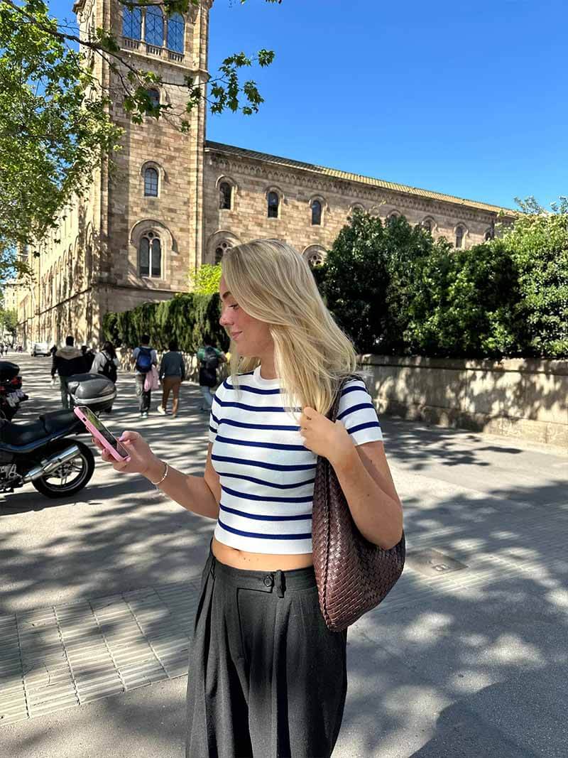 Amelia | Geflochtene Schultertasche