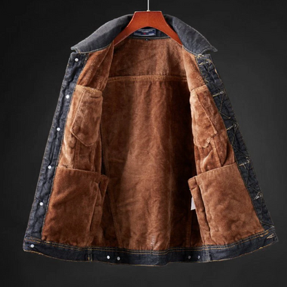 Colby Fleecegefütterte Jeansjacke