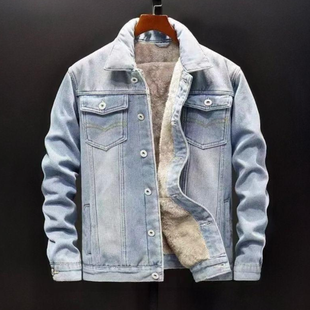 Colby Fleecegefütterte Jeansjacke