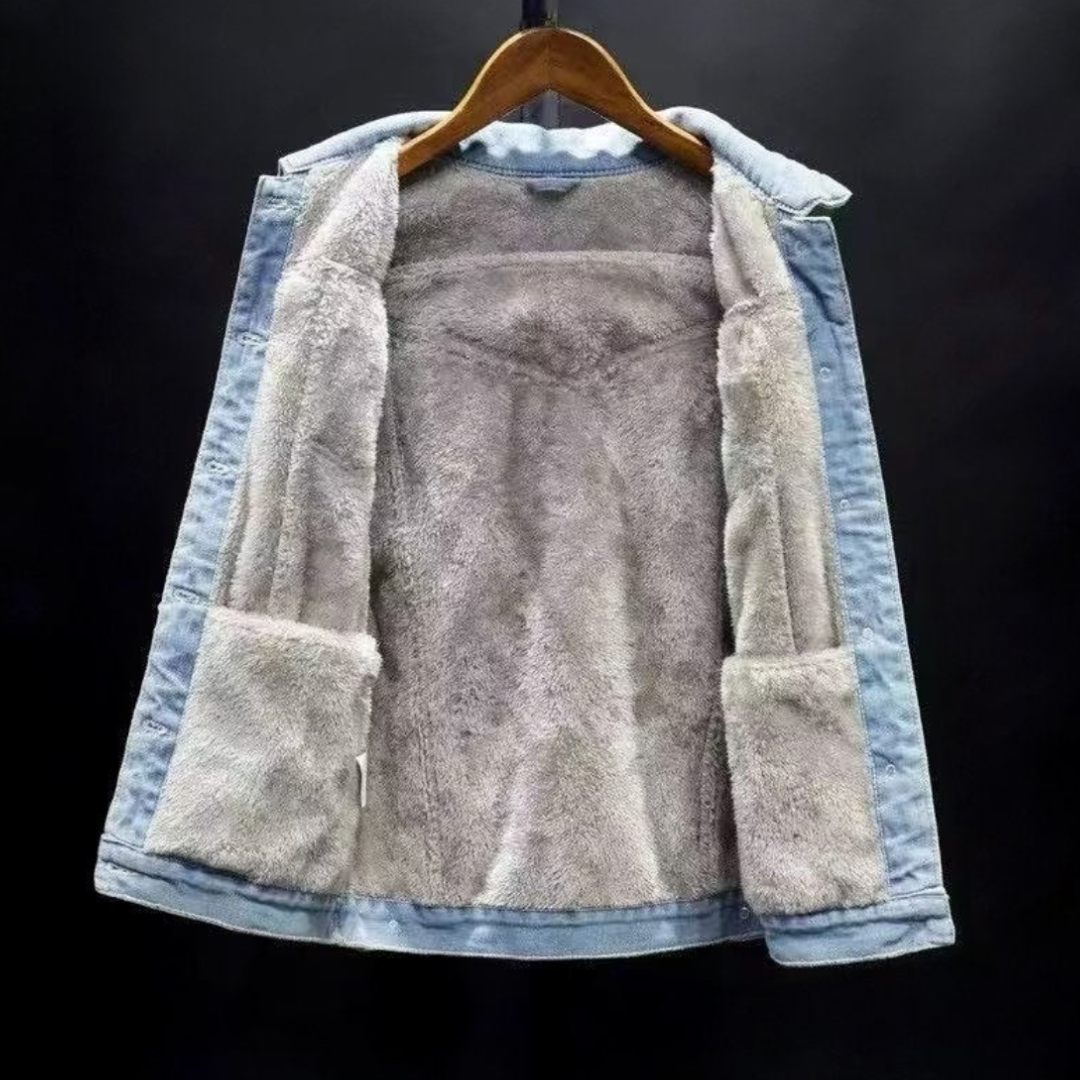 Colby Fleecegefütterte Jeansjacke