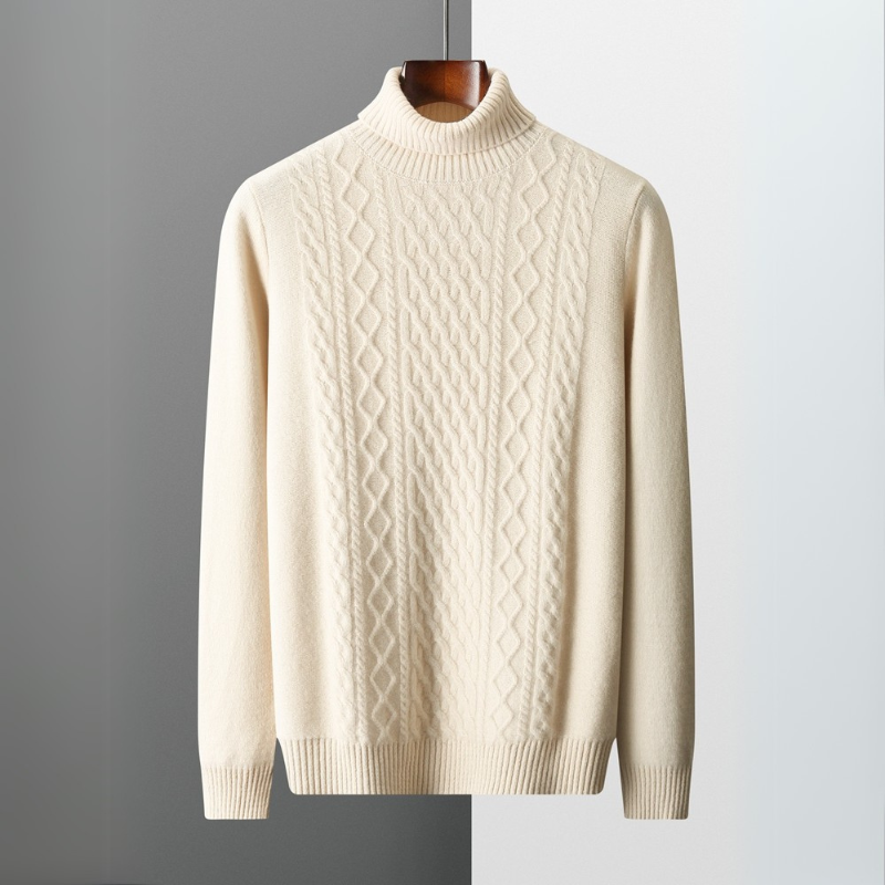 Radcliffe Merinowolle Rollkragenpullover