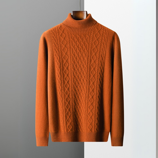 Radcliffe Merinowolle Rollkragenpullover
