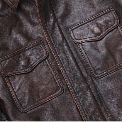 Rogue Haven Echtes Lederjacke
