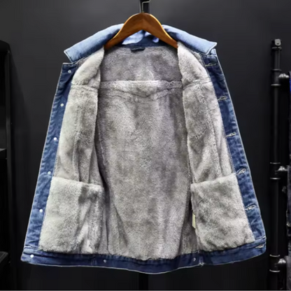 Colby Fleecegefütterte Jeansjacke