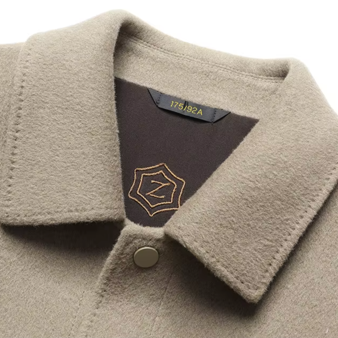 Langston Verfeinerte Wolljacke