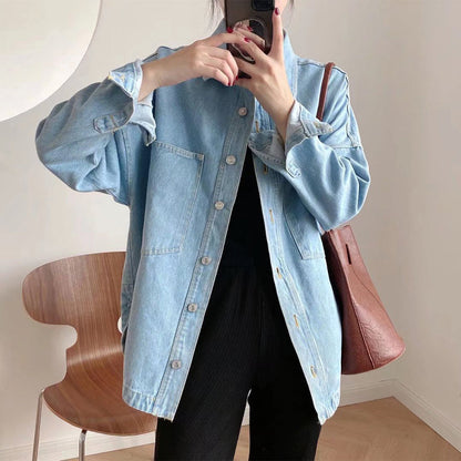 Valentina Rossi Gewaschene Denimjacke