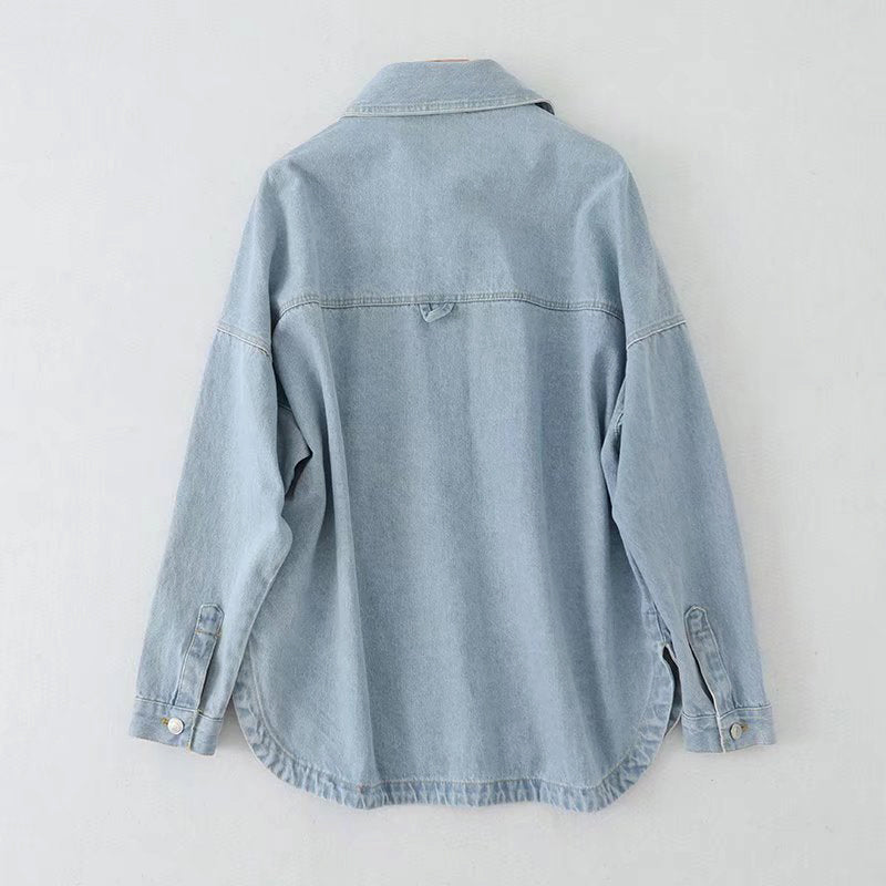 Valentina Rossi Gewaschene Denimjacke