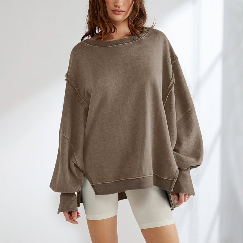 Valentina Rossi Entspanntes Baumwoll-Sweatshirt