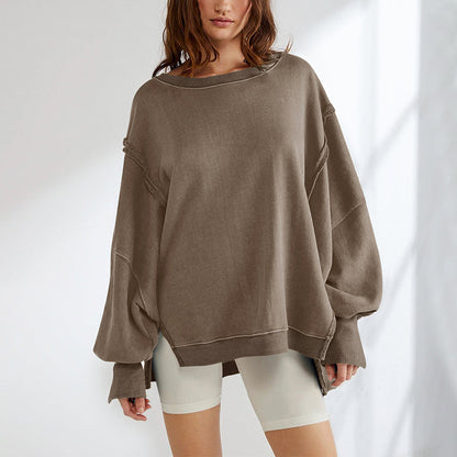 Valentina Rossi Entspanntes Baumwoll-Sweatshirt