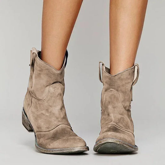 Kamelie | Stylische Cowboy-Stiefel