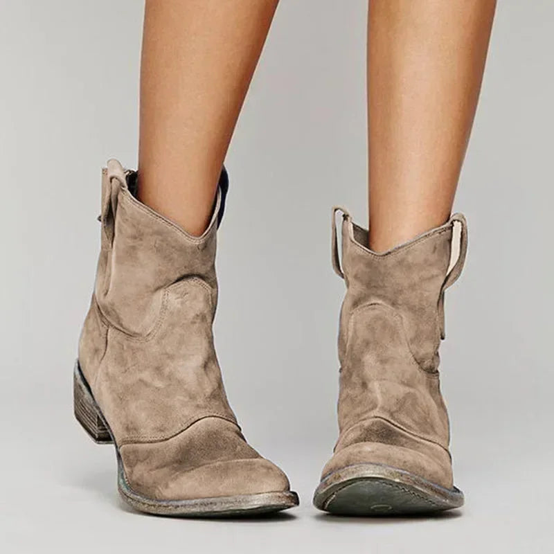 Kamelie | Stylische Cowboy-Stiefel