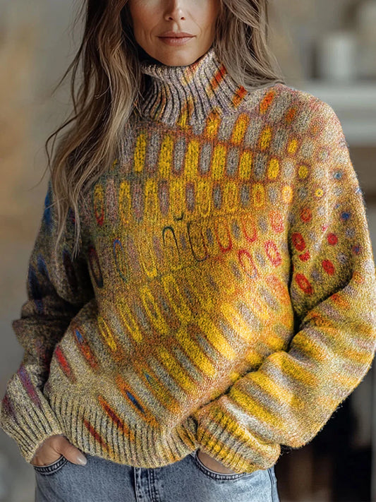 Ylindra – Autumn Glow Rollkragenpullover