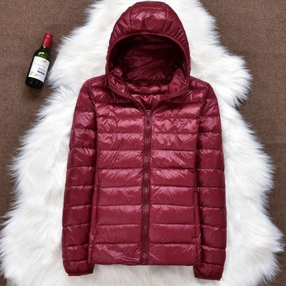 Kaia | Leichte Kapuzen-Pufferjacke