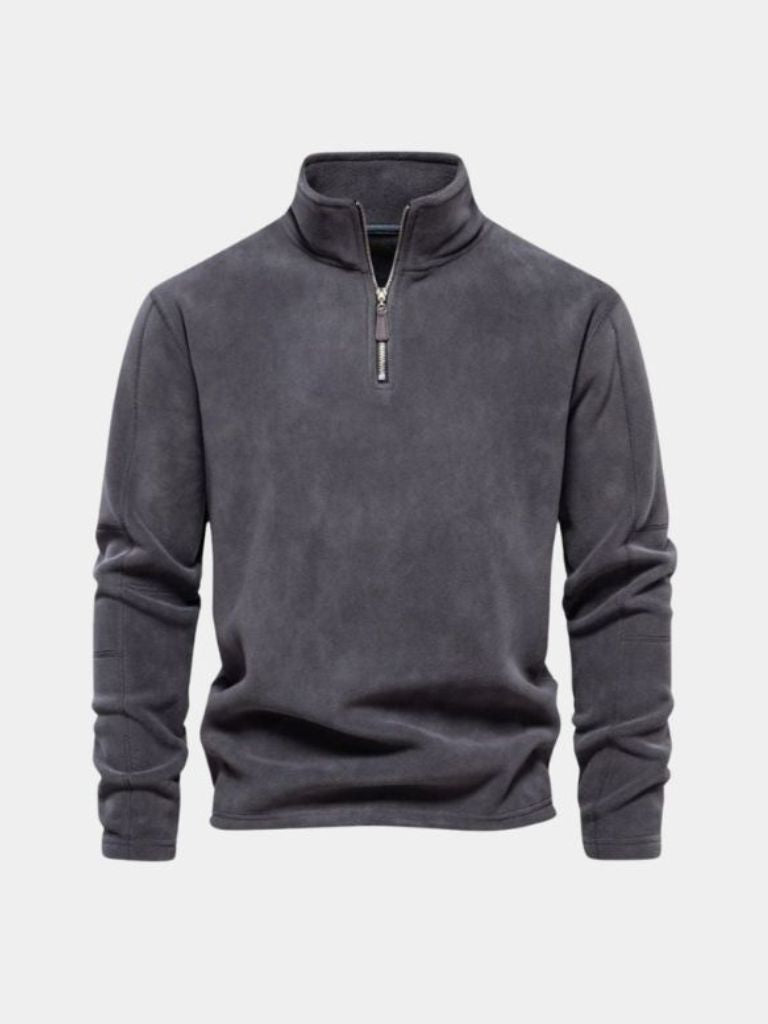 Alpiner Quarter-Zip-Pullover – Cross & Crown