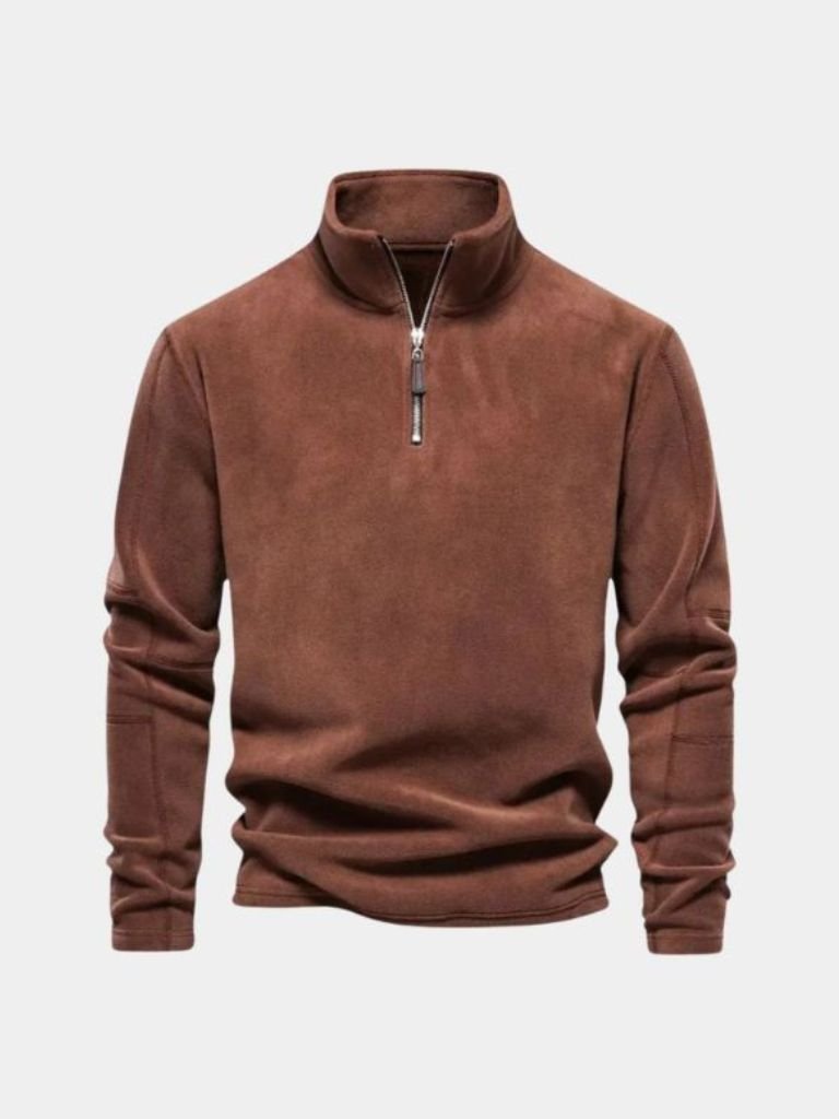 Alpiner Quarter-Zip-Pullover – Cross & Crown