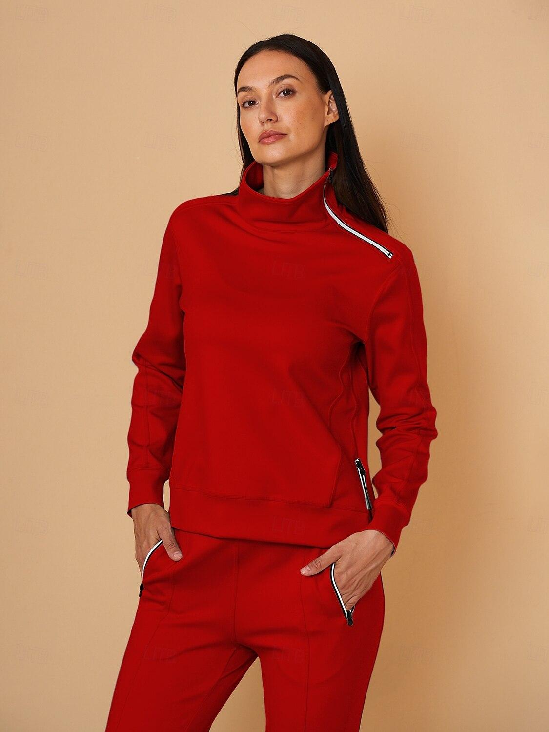 Mehr als nur ein einfaches Golf-Sweatshirt mit unregelmäßigem Kragen