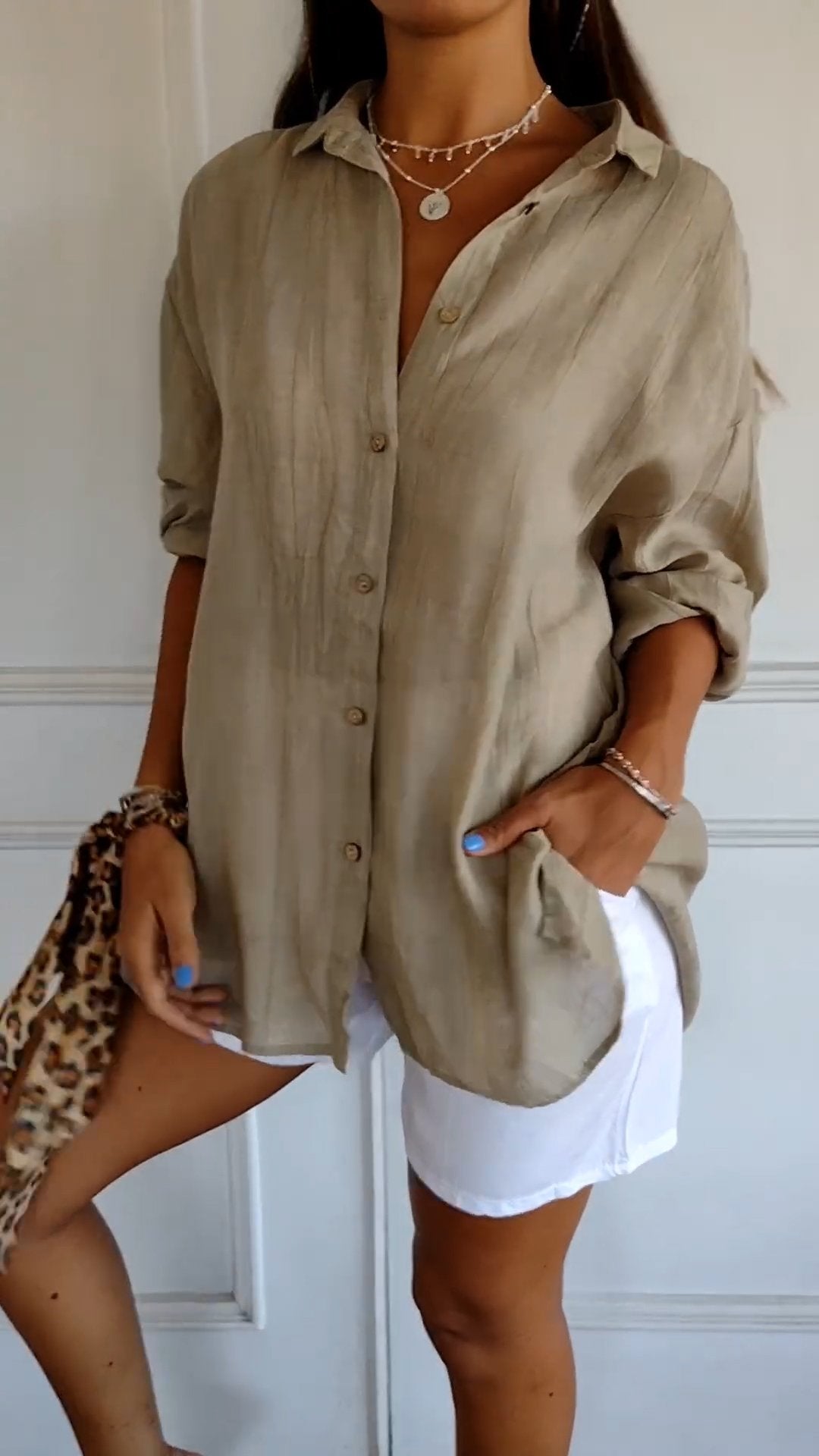 Emily | Elegante Oversized-Bluse