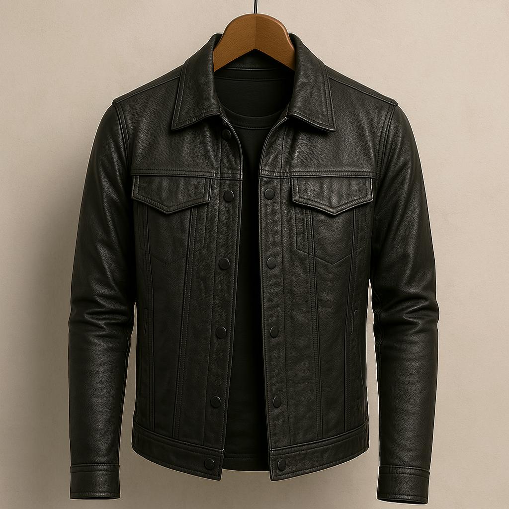 Tyrone | Biker-Lederjacke