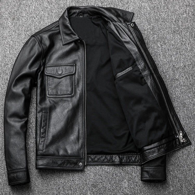 Rogue Haven Echtes Lederjacke
