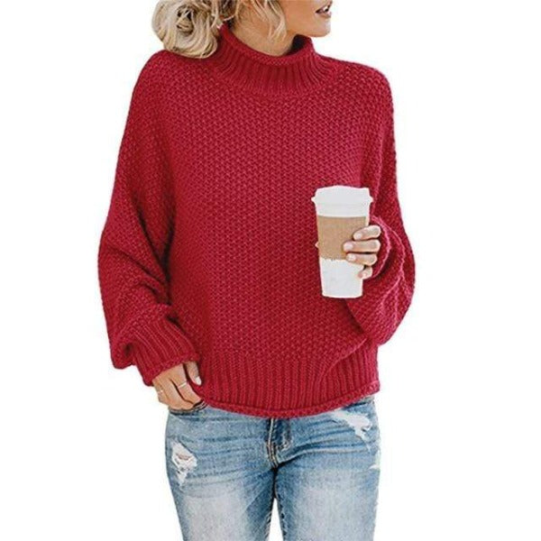 Iris™ - LOOSE KNIT PULLOVER-SWEATER MIT LOCKERER PASSFORM