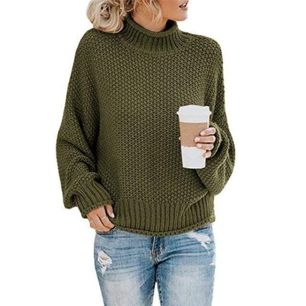 Iris™ - LOOSE KNIT PULLOVER-SWEATER MIT LOCKERER PASSFORM