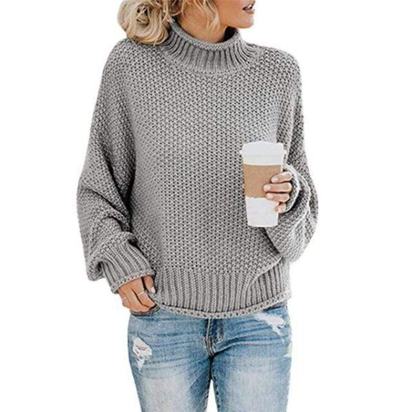 Iris™ - LOOSE KNIT PULLOVER-SWEATER MIT LOCKERER PASSFORM