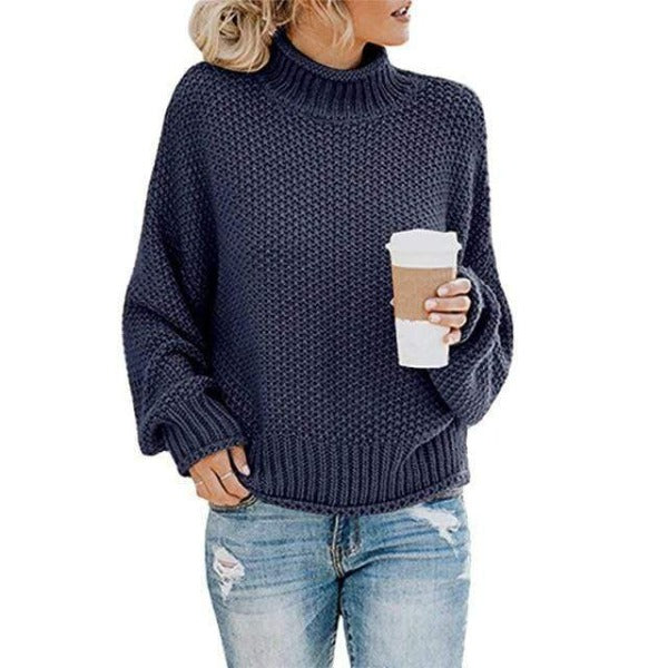 Iris™ - LOOSE KNIT PULLOVER-SWEATER MIT LOCKERER PASSFORM