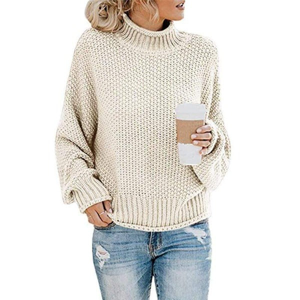 Iris™ - LOOSE KNIT PULLOVER-SWEATER MIT LOCKERER PASSFORM