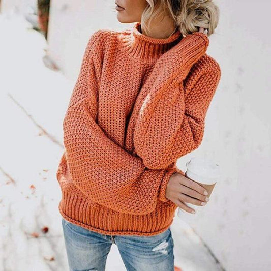 Iris™ - LOOSE KNIT PULLOVER-SWEATER MIT LOCKERER PASSFORM