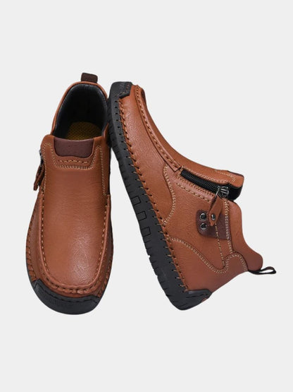 Brave Lederstiefel - Kreuz & Krone