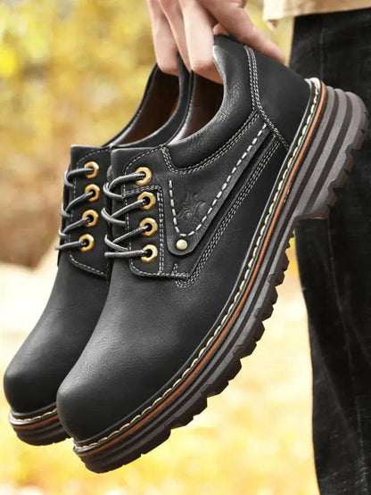 Britische Leder Elegante Oxford Schuhe - Cross & Crown