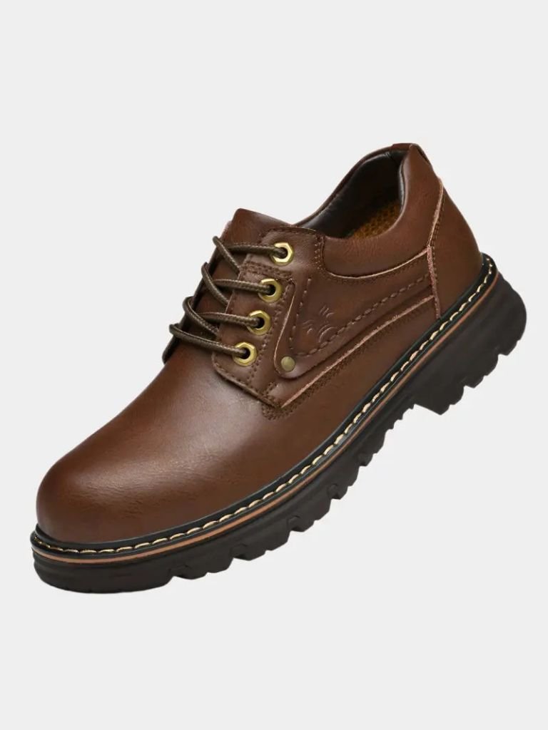 Britische Leder Elegante Oxford Schuhe - Cross & Crown