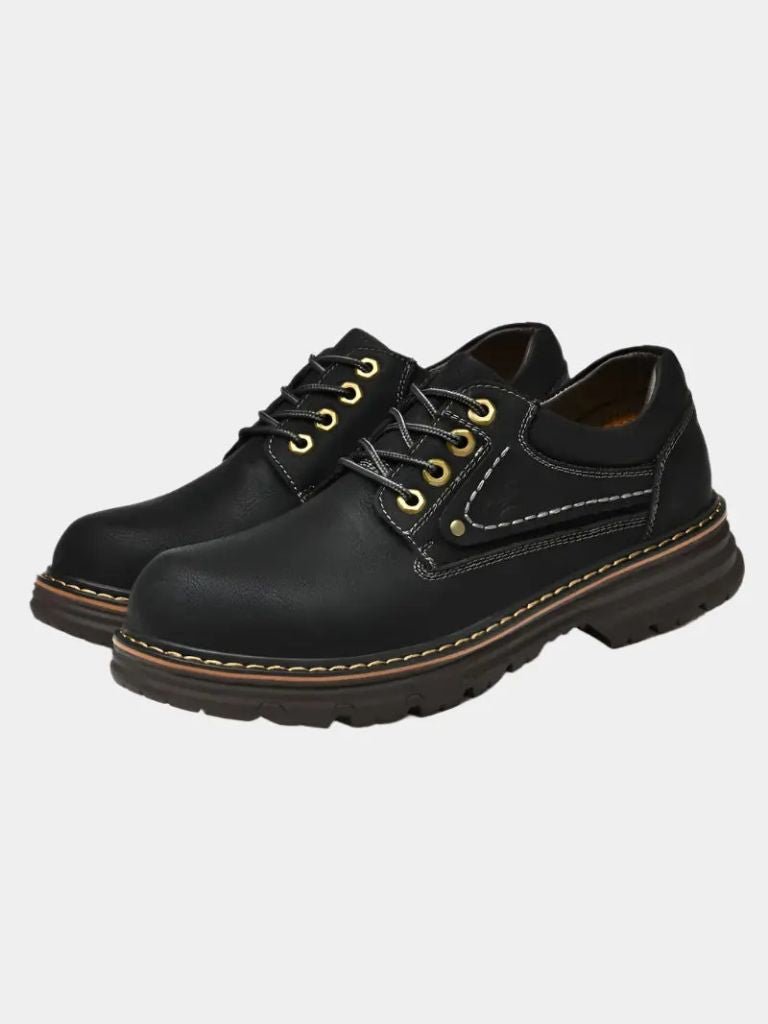 Britische Leder Elegante Oxford Schuhe - Cross & Crown