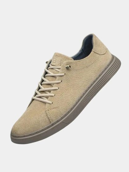 Braune Wildleder Schuhe - Cross & Crown