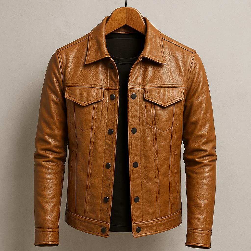 Tyrone | Biker-Lederjacke
