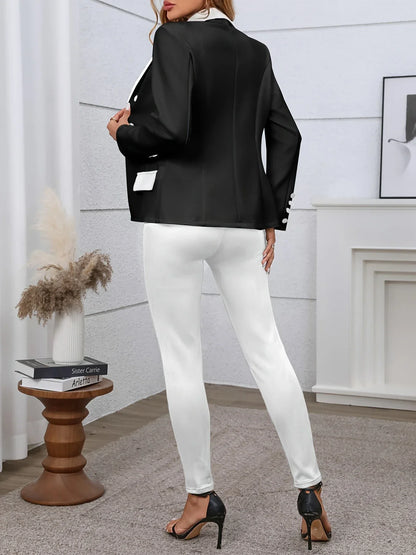 Riley™ - Schickes Zweiteiler-Set mit Farbblock-Design