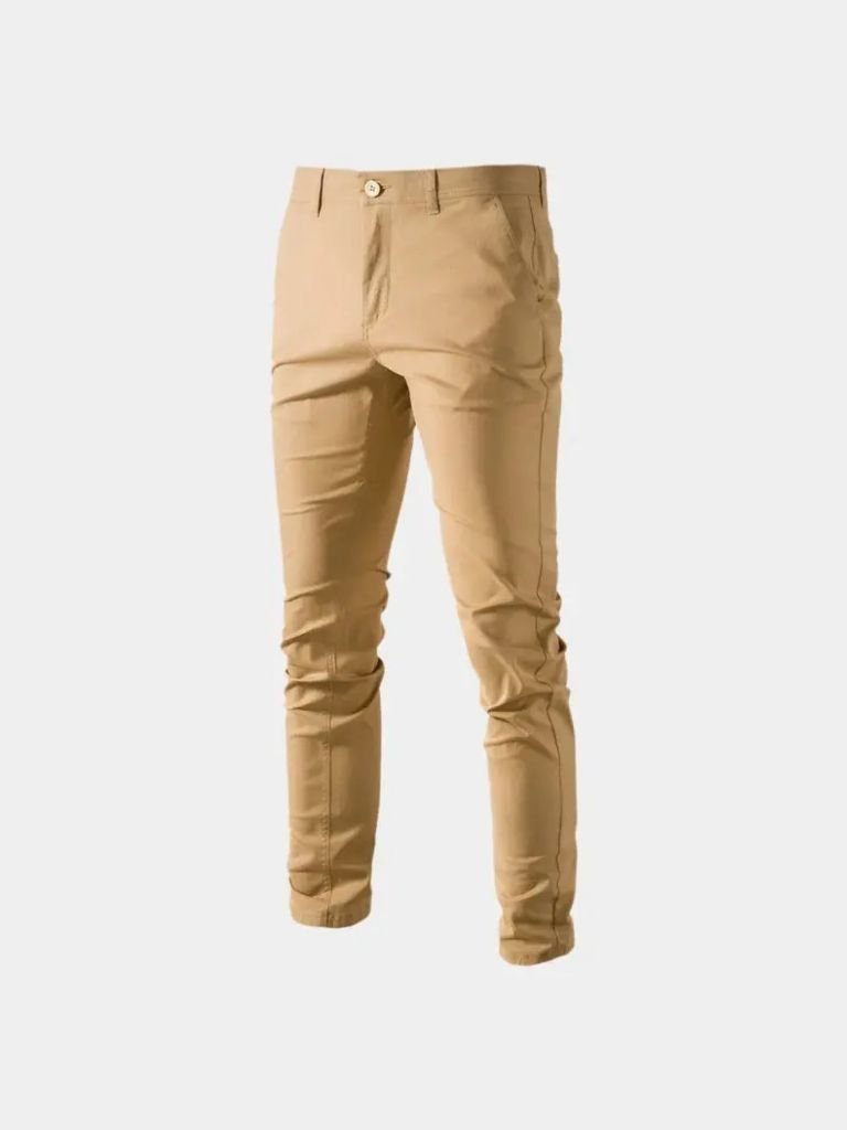 Lässige Slim Fit Hose - Cross & Crown