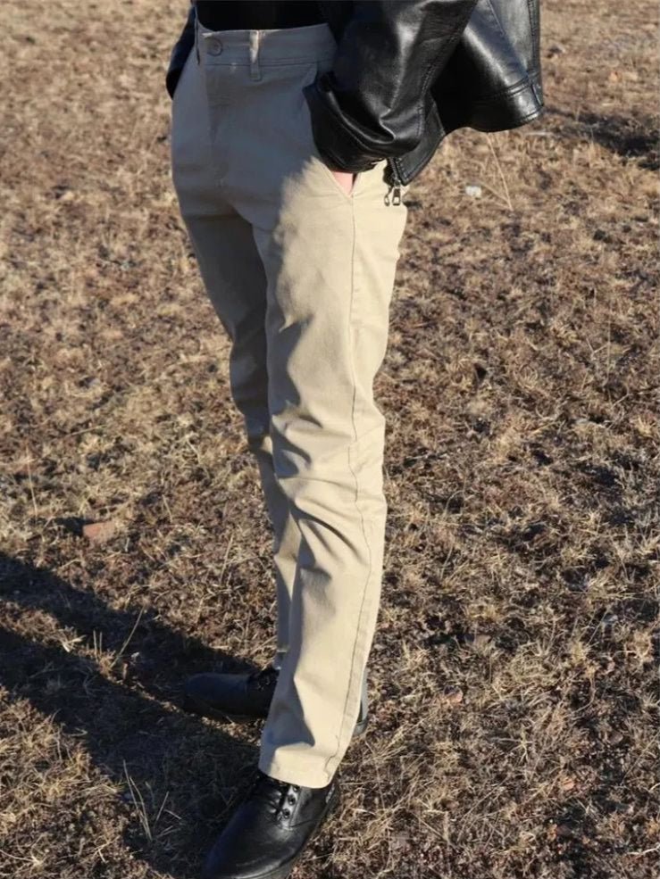 Lässige Slim Fit Hose - Cross & Crown