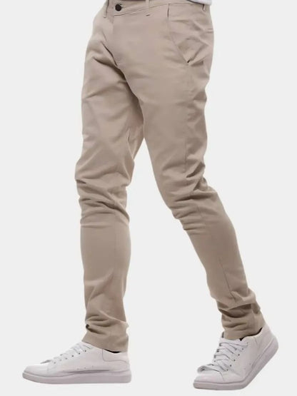 Lässige Slim Fit Hose - Cross & Crown