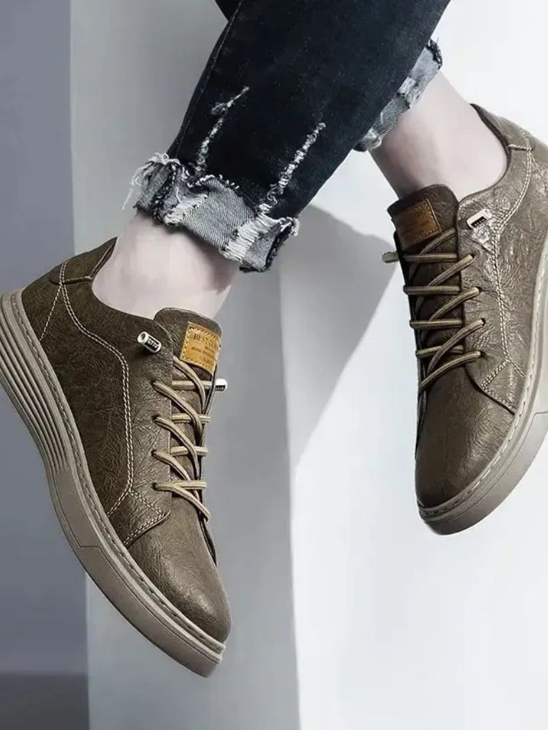 Klassische Essenz Leder Schuhe - Cross & Crown