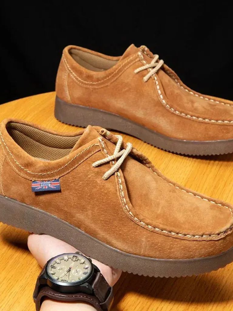 Bequeme Luxuriöse Elegante Mokassinschuhe - Cross & Crown