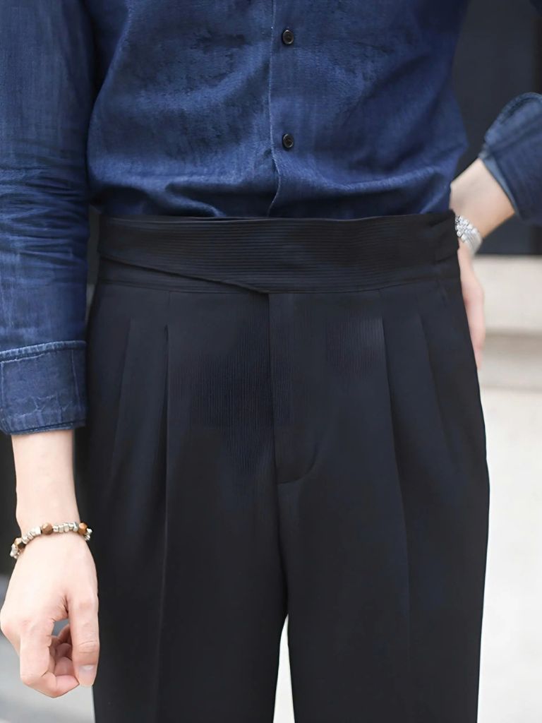 Elegante Cordhosen - Cross & Crown