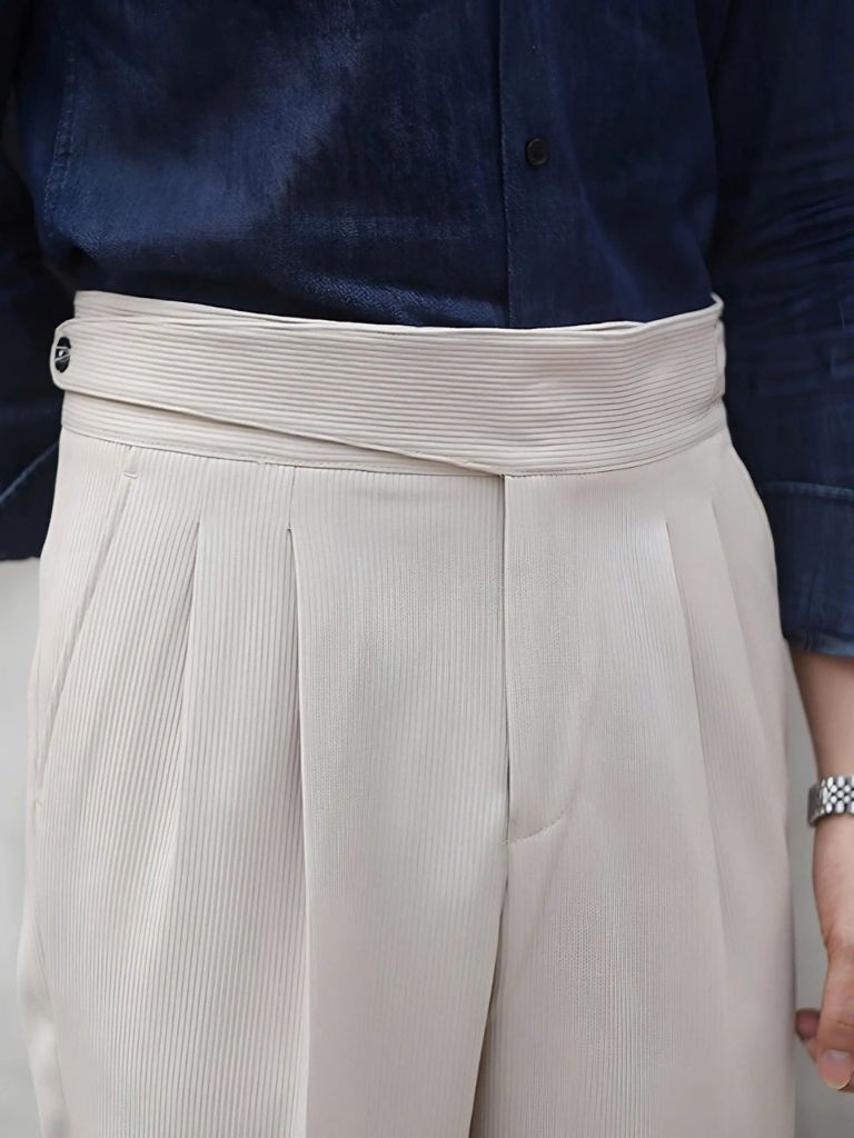 Elegante Cordhosen - Cross & Crown