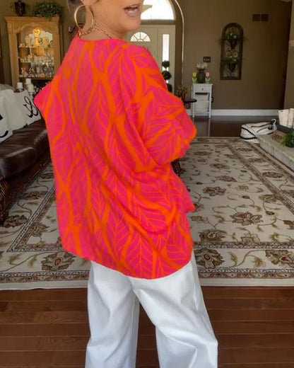 Zynelle™ | Locker geschnittene Printbluse