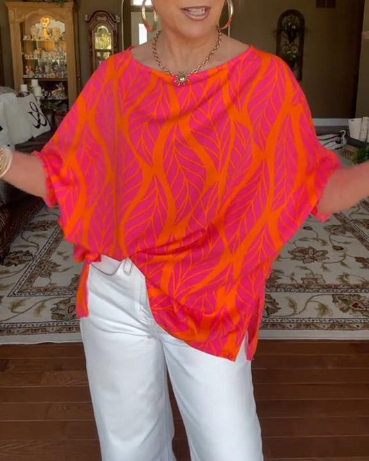 Zynelle™ | Locker geschnittene Printbluse