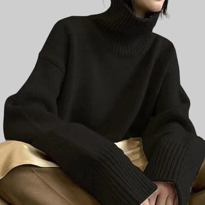 ADÉLA | KASCHMIR-ROLLKRAGEN-PULLOVER