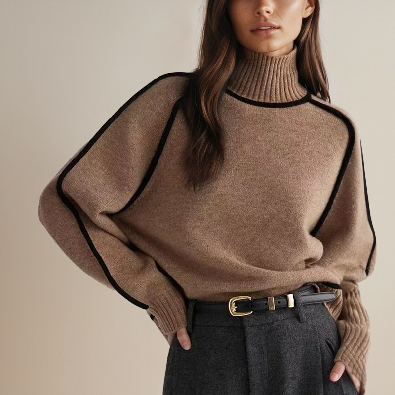Emilie™ | Weicher Turtleneck-Pullover in Cashmere-Optik