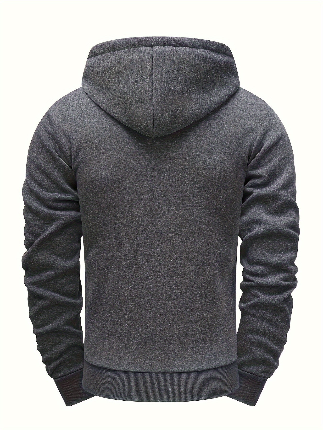 Hendro – Lässiger Langarm-Hoodie mit Reißverschluss