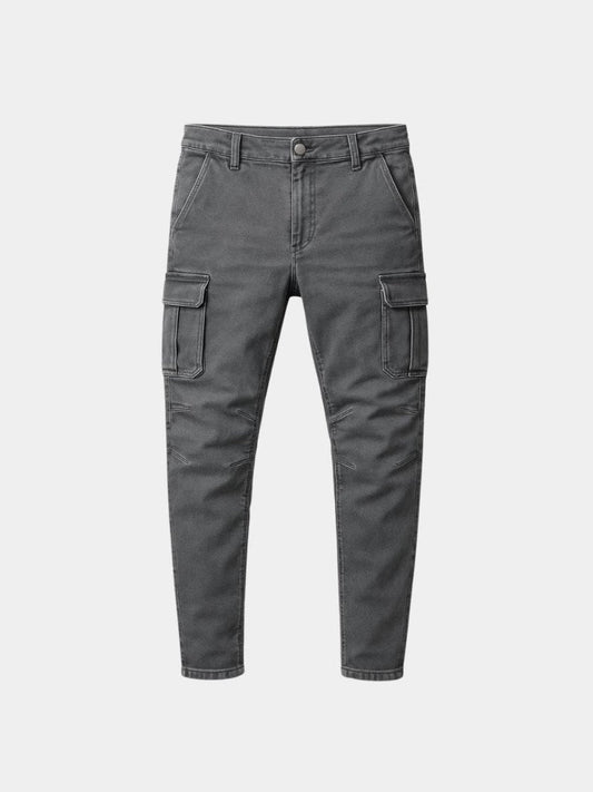 Denim Jeans Cargo-Hosen - Cross & Crown